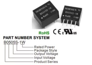 IC B0305LS-1W SIP4 Nguồn Cách Ly 3.3V-5V (Chân Rộng)
